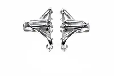 FlowTech SBC Block Hugger Headers - Coated