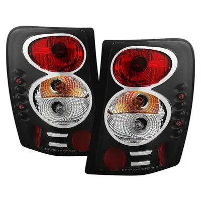 Spyder Auto Jeep Grand Cherokee 99-04 Euro Style Tail Lights - Black - 1999 / Jeep / Grand Cherokee