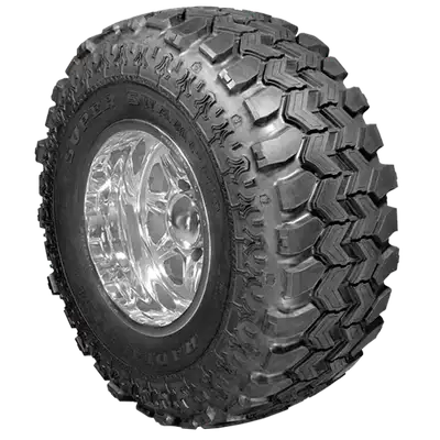 Interco 35x12.50r17lt 10 Ply Black Sidewall Super Swamper Radial/Tsl Ssr Series