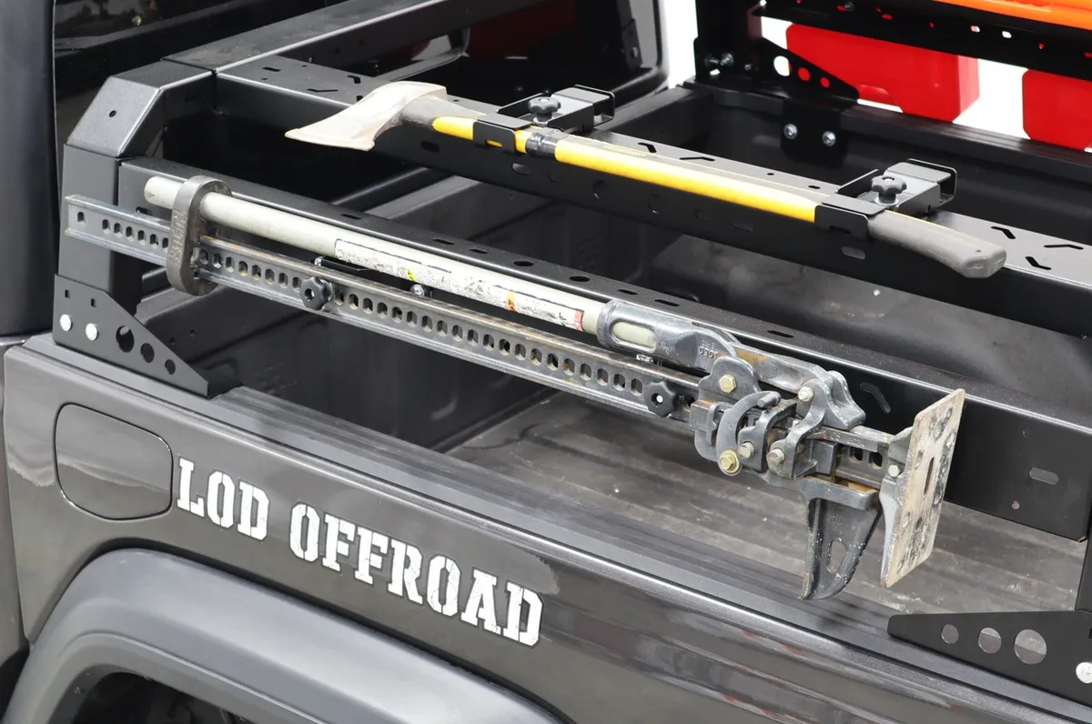 LOD Black Ops Bed Rack Hi Lift Mount (Black Powder Coated) product image