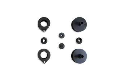 MaxTrac Maxtrac Suspension Front and Rear Spacer Lift Kit - 2.5in/2in, Gray Powdercoat