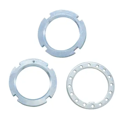 Yukon Gear And Axle Spindle Nut Kit For Dana 30 Dana 44 & GM 8.5 Inch . Not Cj Or Scout. D30 D44 & 8.5 Inch Front Spindl Nut Kit Includes Washer(Not Cj Or Scout) Replaces 28068X Yukon Gear