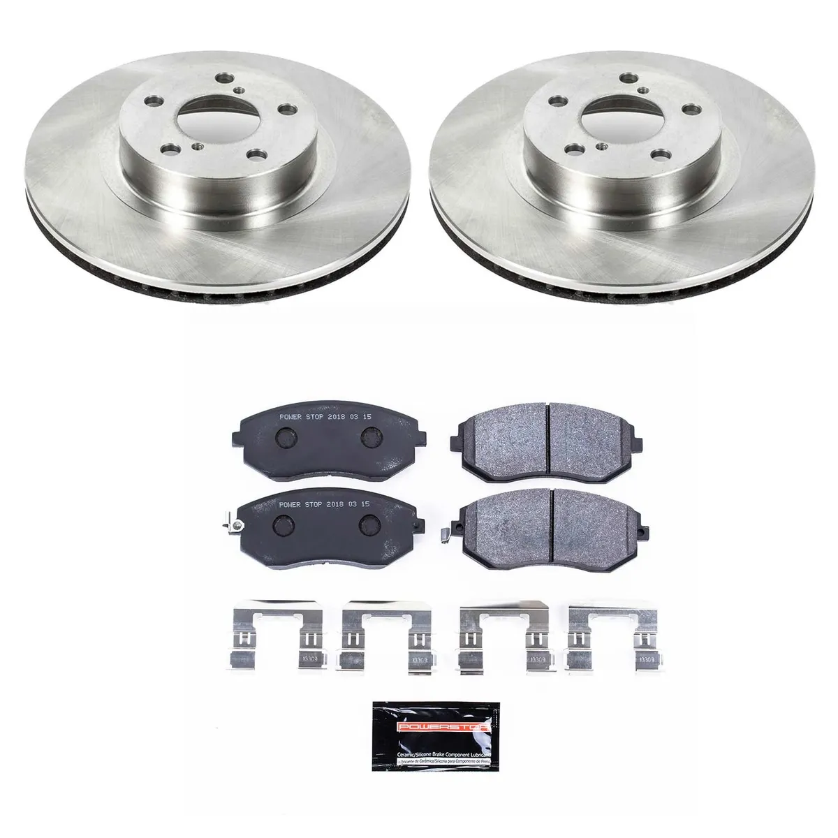 Track Day Spec Kit-Stage 2 Kit For Spec Racing Series/Advanced Track Day Enthusiasts: Rotors And Pads-For Use W/Race Tires product image