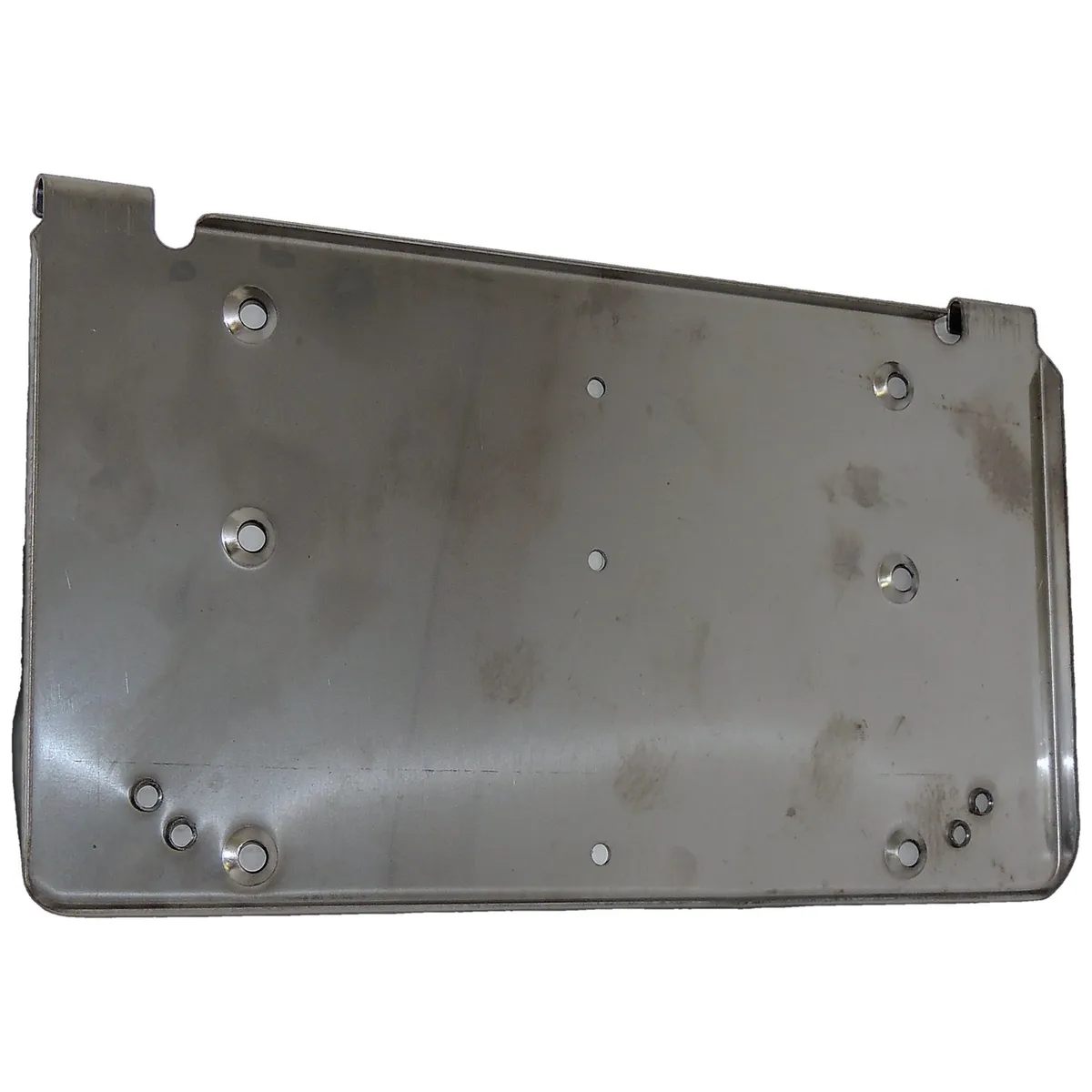 License Plate Bracket 2007-2015 JK Wrangler (Rear); 2011-2015 WK Grand Cherokee (Front); 2015-2015 KL Cherokee (Front); 2008-2010 KK Liberty (Front); 2002-2002 KJ Liberty (Front); 2005-2007 KJ Liberty (Front); 2008-2010 JS Sebring, Avenger (Rear); product image