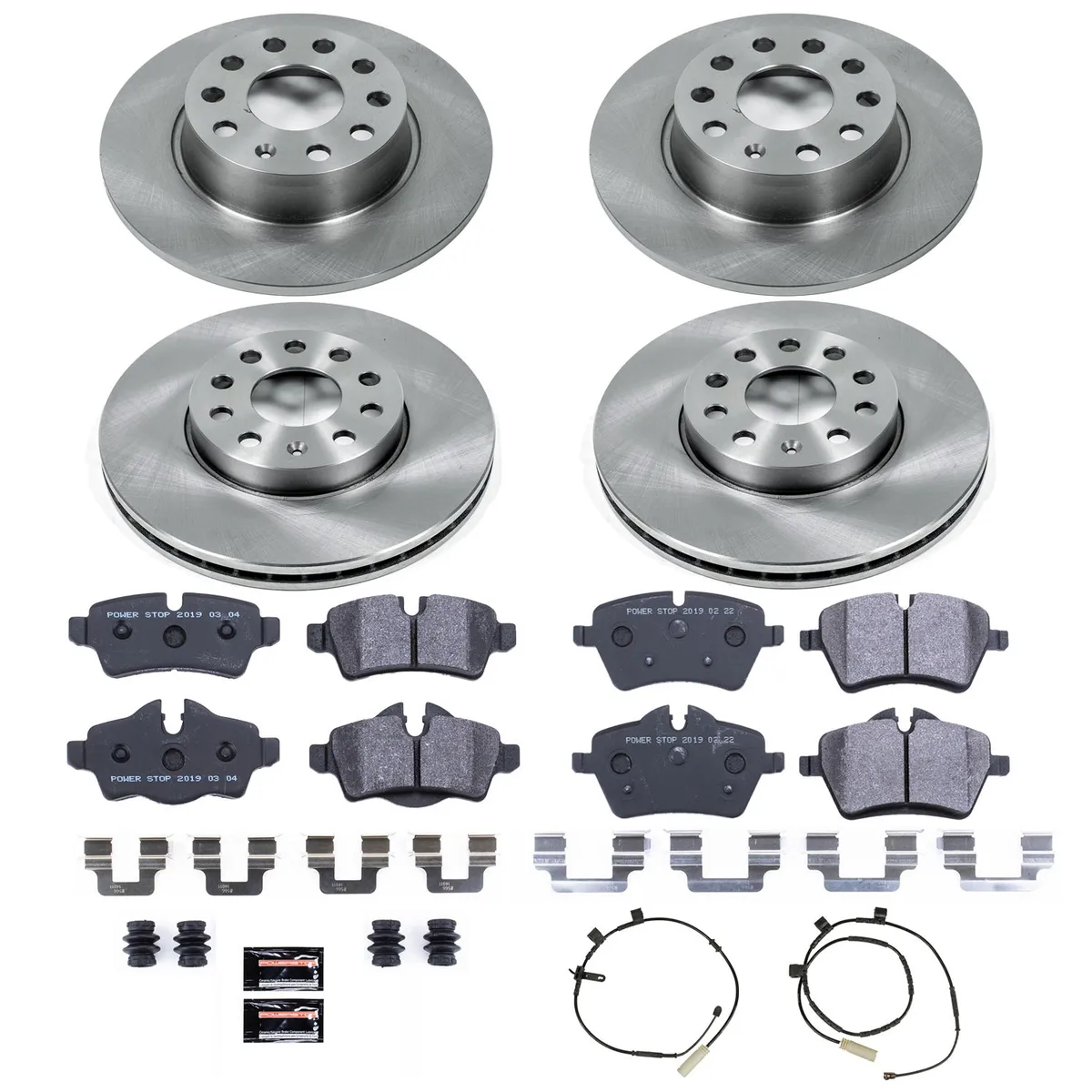 Track Day Spec Kit-Stage 2 Kit For Spec Racing Series/Advanced Track Day Enthusiasts: Rotors And Pads-For Use W/Race Tires product image