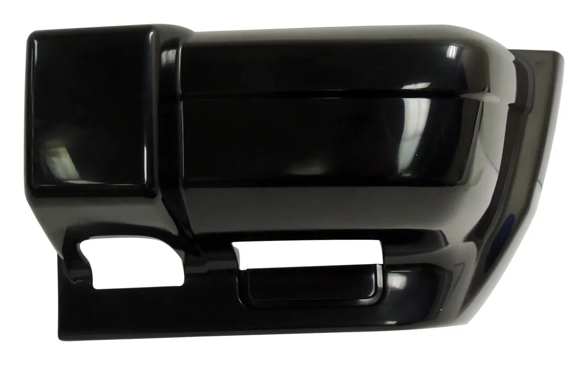 9701 Jeep Cherokee (Xj) Front Bumper Cap Left (Flat Black) product image