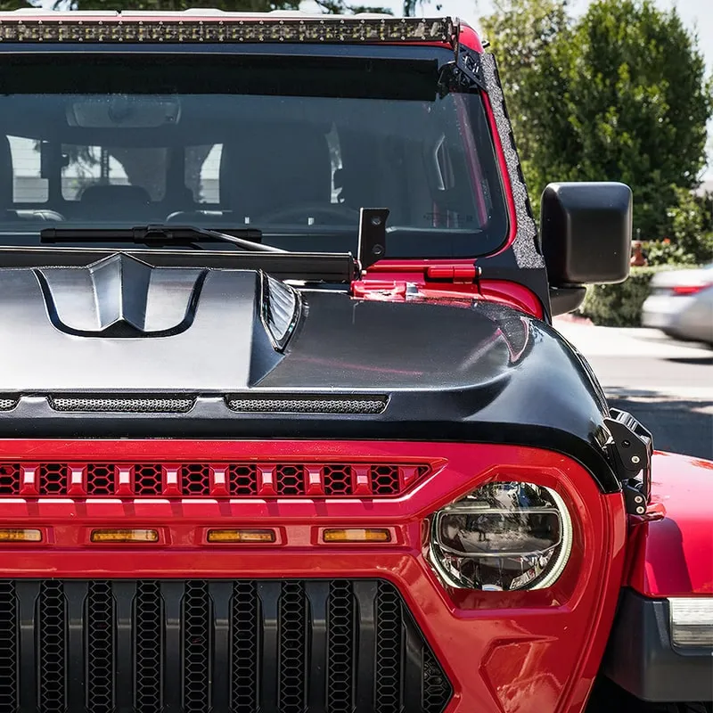 Jeep Aftermarket Hood with Air Vents for Wrangler JL & Gladiator product image