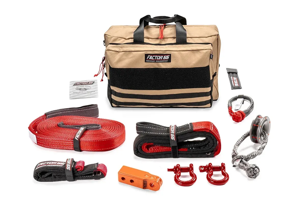 Factor 55 00475-01-Large Sawtooth Winch Accessory Kit (Red Hitchlink And Large Bag) product image