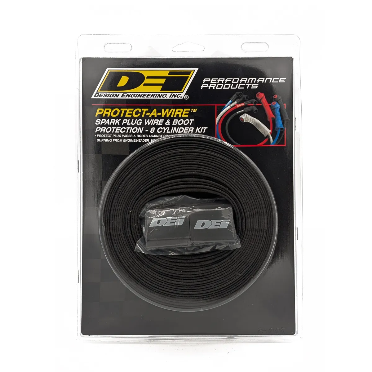 DEI 10612 Protect-A-Wire 8 Cylinder Kit Black 010612 product image