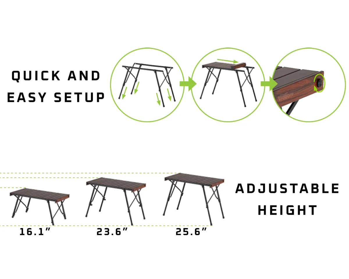 Quick Fold Aluminum Camp Table product image