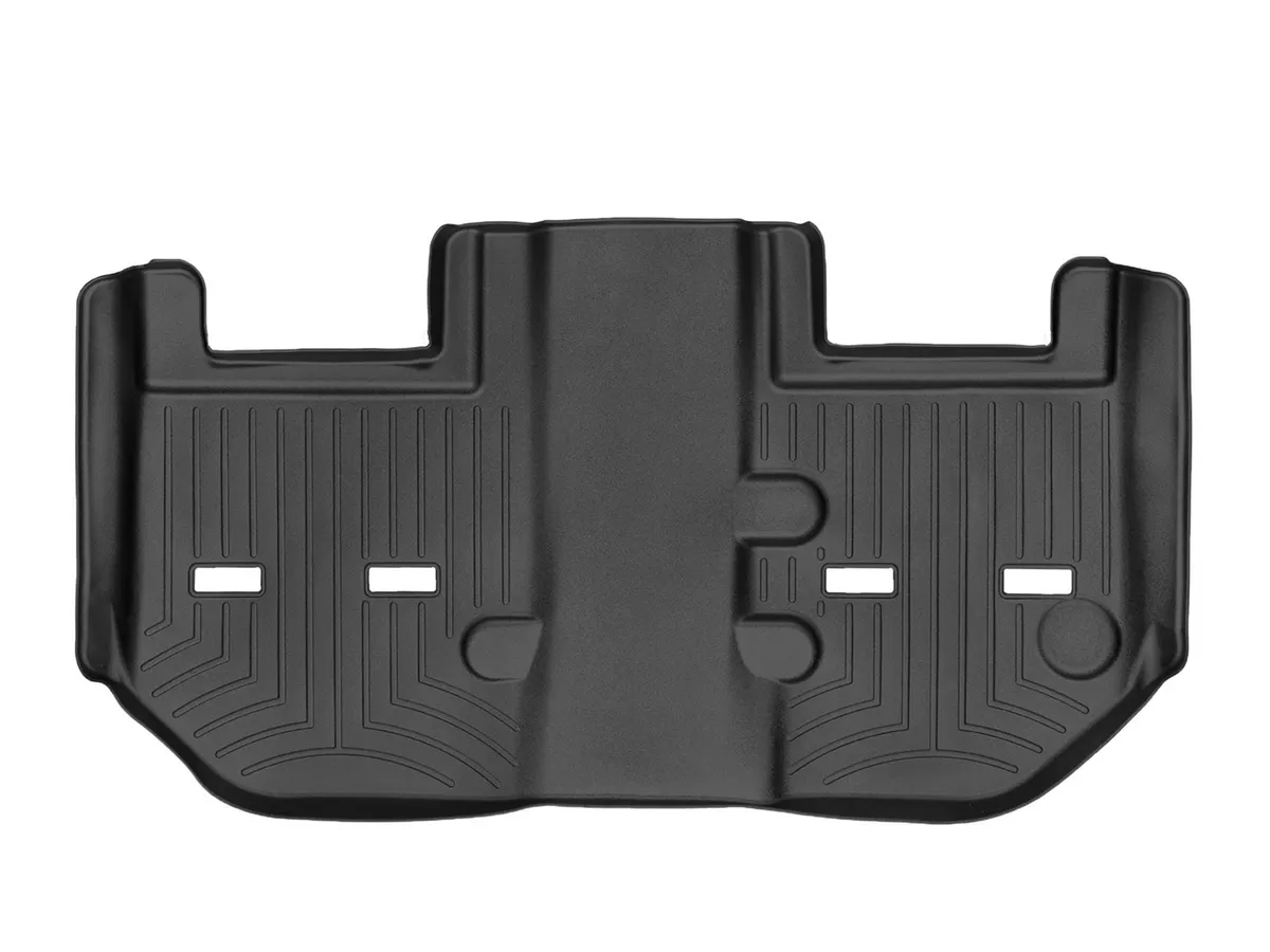 2011 + Chevrolet Suburban Black Rear FloorLiner 3rd row fits vehicles with bucket seats / 2011 + GMC Yukon XL Black Rear FloorLiner 3rd row fits vehicles with bucket seats / 2011 + Cadillac Escalade ESV Black Rear FloorLiner 3rd row product image