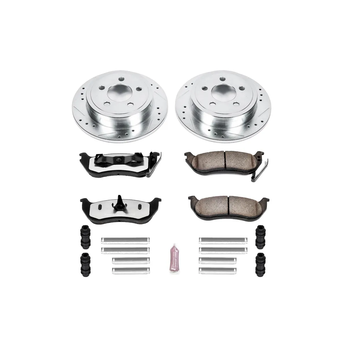 Z36 Truck/Tow Upgrade Kit: Drilled/Slotted Rotors; Carbon-Fiber Ceramic Pads W/Hardware product image