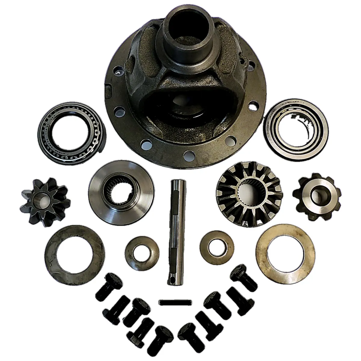 2007-2013 JK Wrangler w/ Model 44/226MM Rear Axle w/ Standard Differential; Includes Differential Case Differential Gear Set and 2 Differential Bearings product image