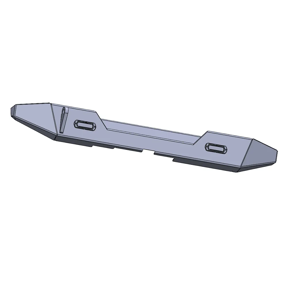 18c Wrangler Krawler Lite Bolt On Rear Bumper Raw product image