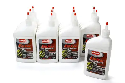 Amalie Elixir Full Syn GL-5 75w 90 Gear Oil Case 12x1Qt