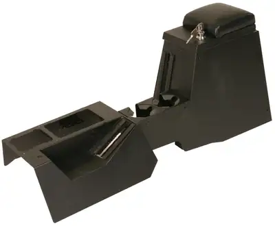 Tuffy Security Products Series II Center Console - '97-06 Wrangler TJ; w/o Factory Subwoofer (Full Console; Black)