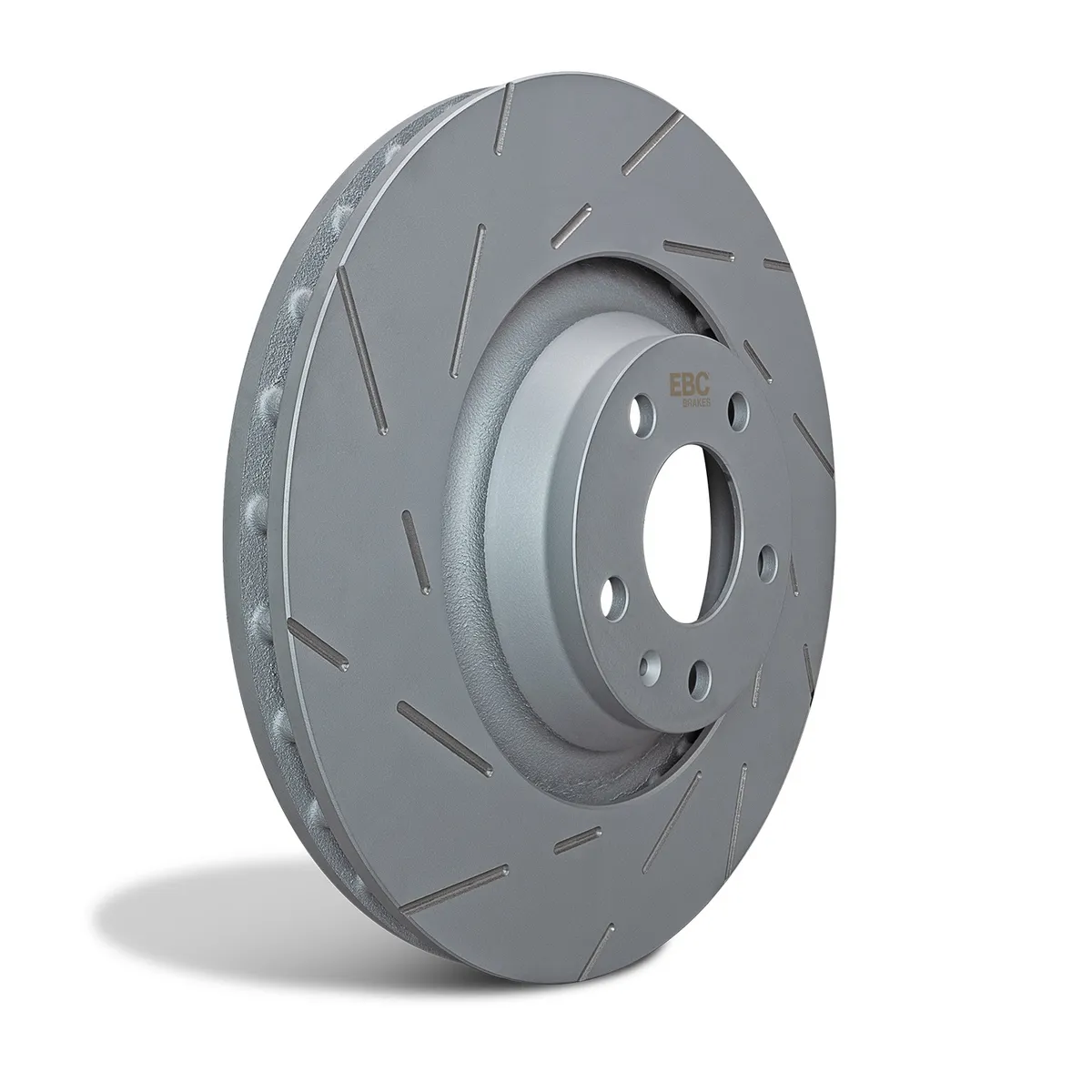 USR Series Sport Slotted Rotor Set; Rear; For FMSI Pad No. D2397; Solid; 5 Bolt Holes; 330mm Dia.; 11mm Thick; product image