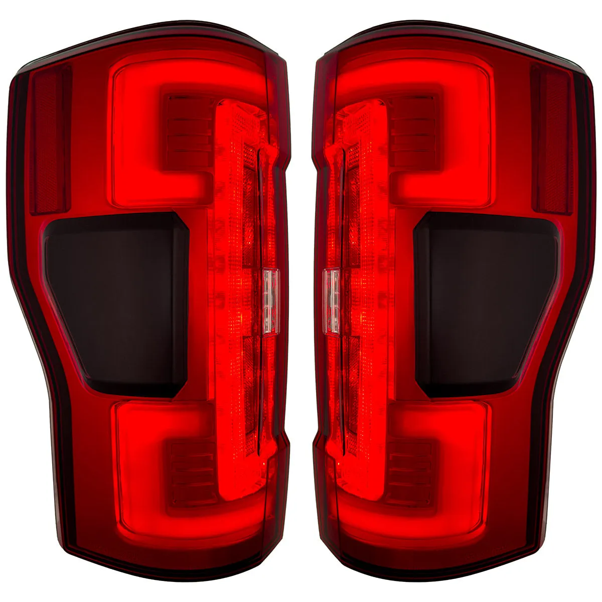 Ford Superduty F250350450550 17-19 Replaces OEM LED Style Tail Lights With Blis Blind Spot Warning System Oled Tail product image