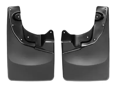 Weathertech BlackNo Drill MudFlaps2005 - 2013ToyotaTacoma