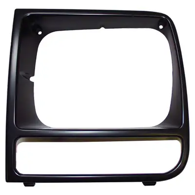 Crown Automotive Jeep Replacement 1997-2001 Cherokee XJ Left side; Black bezel