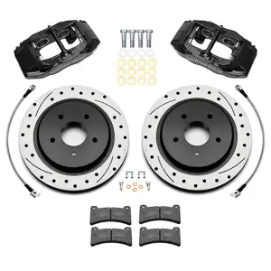 Wilwood Brakes Wilwood Kit Rear Dpc5/6 Vette 97-04 All c5 140-17670-D