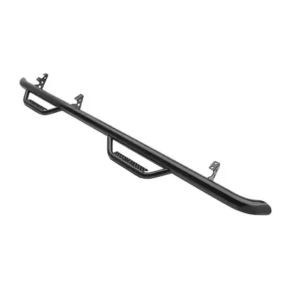 Smittybilt Toyota 07-08 Tundra Crew Max Short Bed Side Bar N-Fab Sides Black Powder Coat - 4 Step