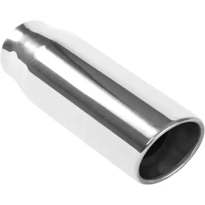 MagnaFlow Exhaust Products Exhaust Tip 2.5in Id/3.5in Od 10in Oal Ss Re Dw Ea