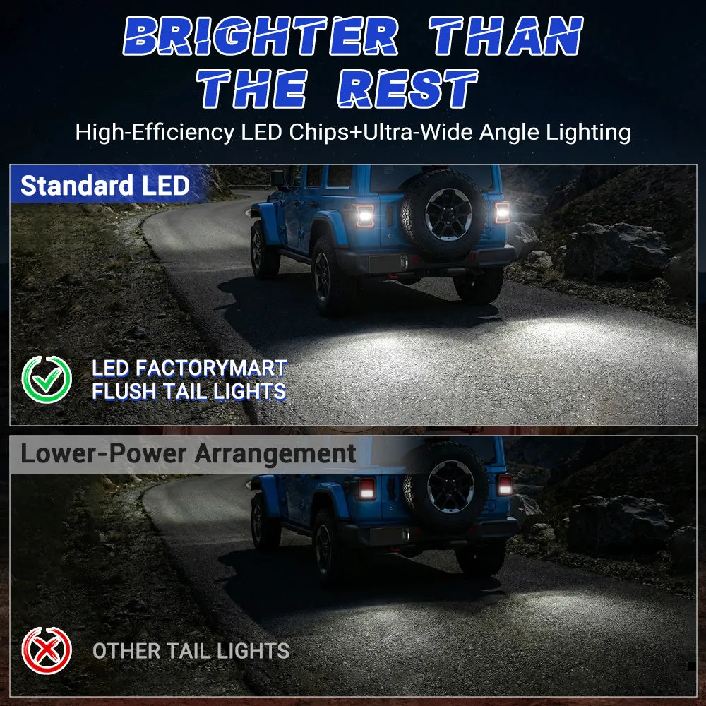 LED Tail Lights For Jeep Wrangler JL JLU 2018+ product image