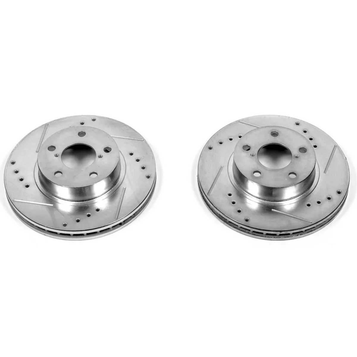 Drilledslotted Rotor Pair Front 1993 Subaru Impreza 1994 Subaru Impreza 1995 Subaru Impreza 1997 Subar product image