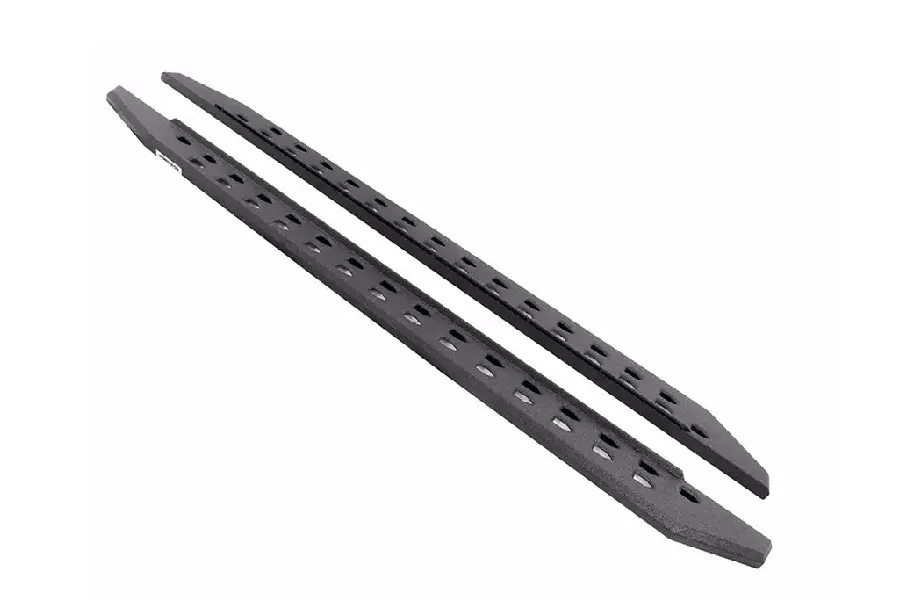 Rhino-Rack USA 2018-2022 Jeep Wrangler JLU RB10 Slim Running boards - Complete Kit RB10 Slim Running board + Brackets