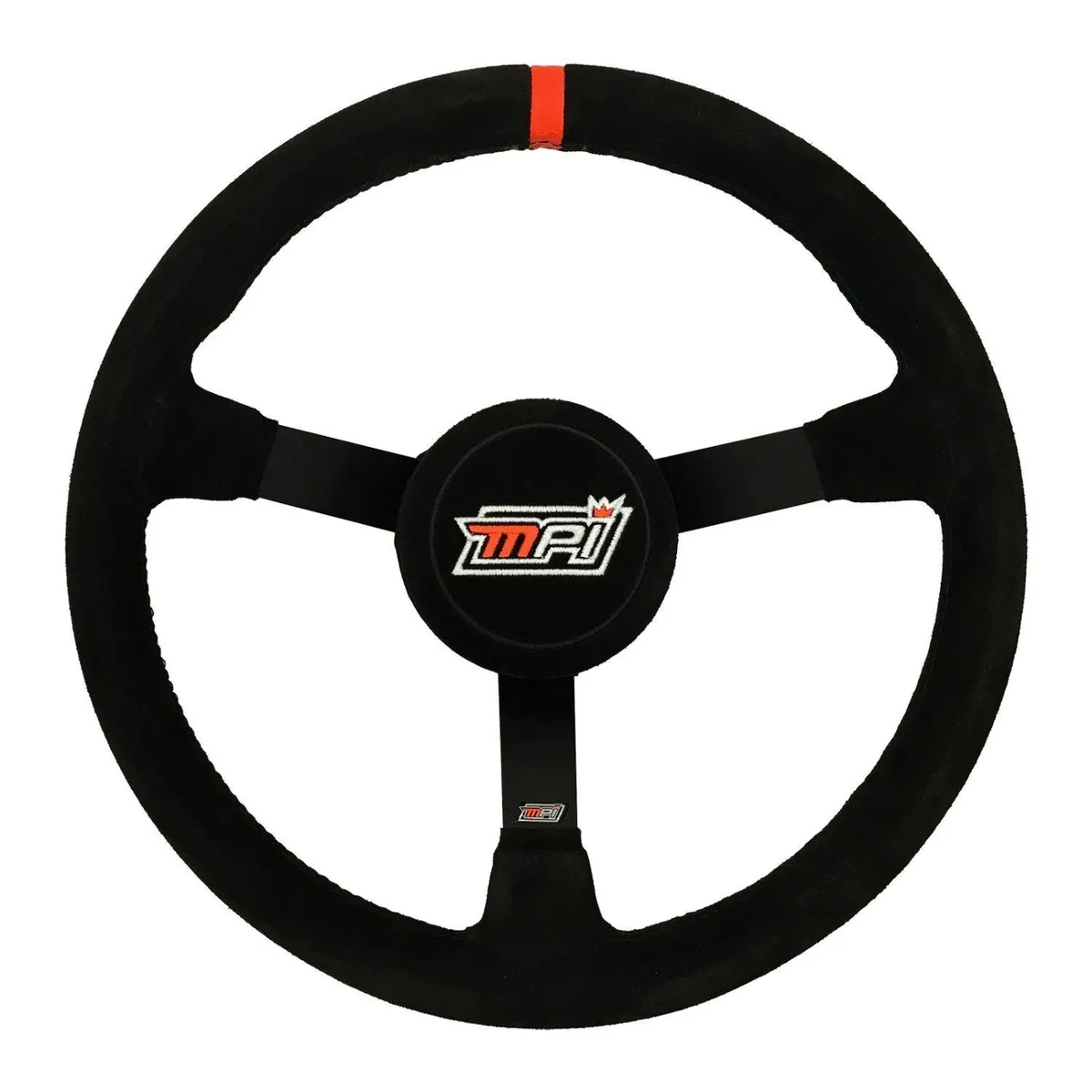 MPI USA 14in 3-Bolt LW Steel Whe el Suede W/Thumb Insert