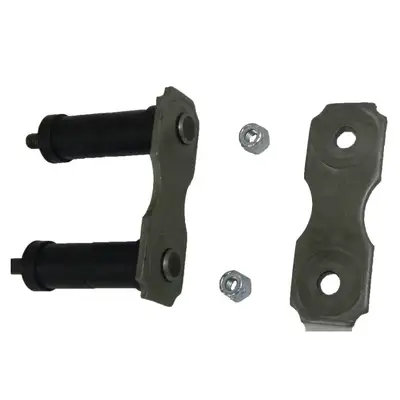 Crown Automotive Jeep Replacement Crown Automotive Jeep Replacement 5357499K Rear Leaf Spring Shackle Kit for 76-86 Jeep CJ-5, CJ-7, CJ-8