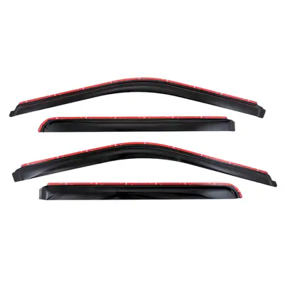 TrailFX Tfx Inchannel Wndw Vents Smoke 4pc