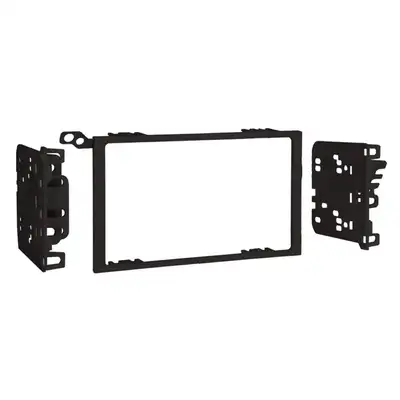 Metra Electronics Turbokits; Radio Installation Multi-Kit; Incl. Instructions/Hardware; For Double Din or Two Single Din; Patented Quick Release Snap-In Iso Mount System W/Custom Trim Ring;
