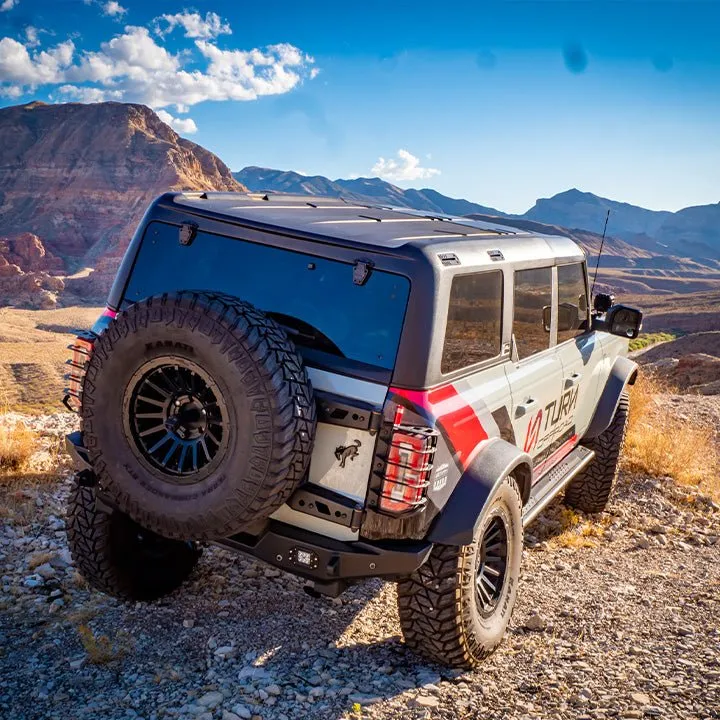 Turn Offroad 2021 Ford Bronco Hard Top (4 Door) Black/Badge Delete - HTBR-M4BD product image