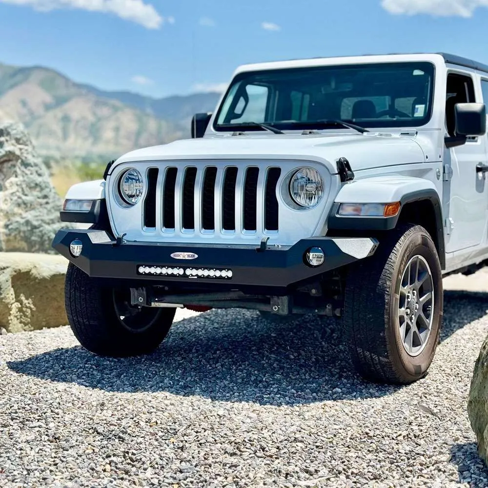 Appalachian Steel Entry Level Full Front Bumper Wrangler JL Rock Slide Engineering product image