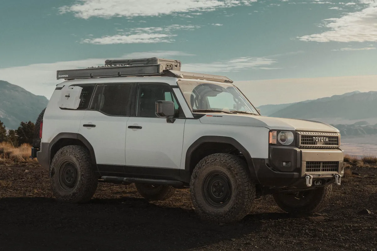 DV8 Offroad 2024-2025 Toyota Land Cruiser Lexus GX 550 Roof Rack product image