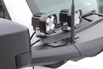 LoD Offroad 2021+ Bronco Black Ops Double A Pillar Base Light Mount (Black Powder Coated)