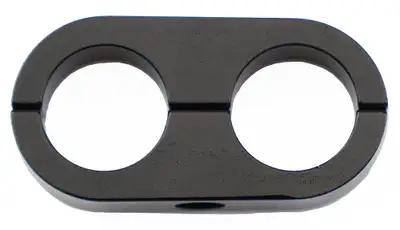 Billet Specialties Hose Separator .625 X .625 Black