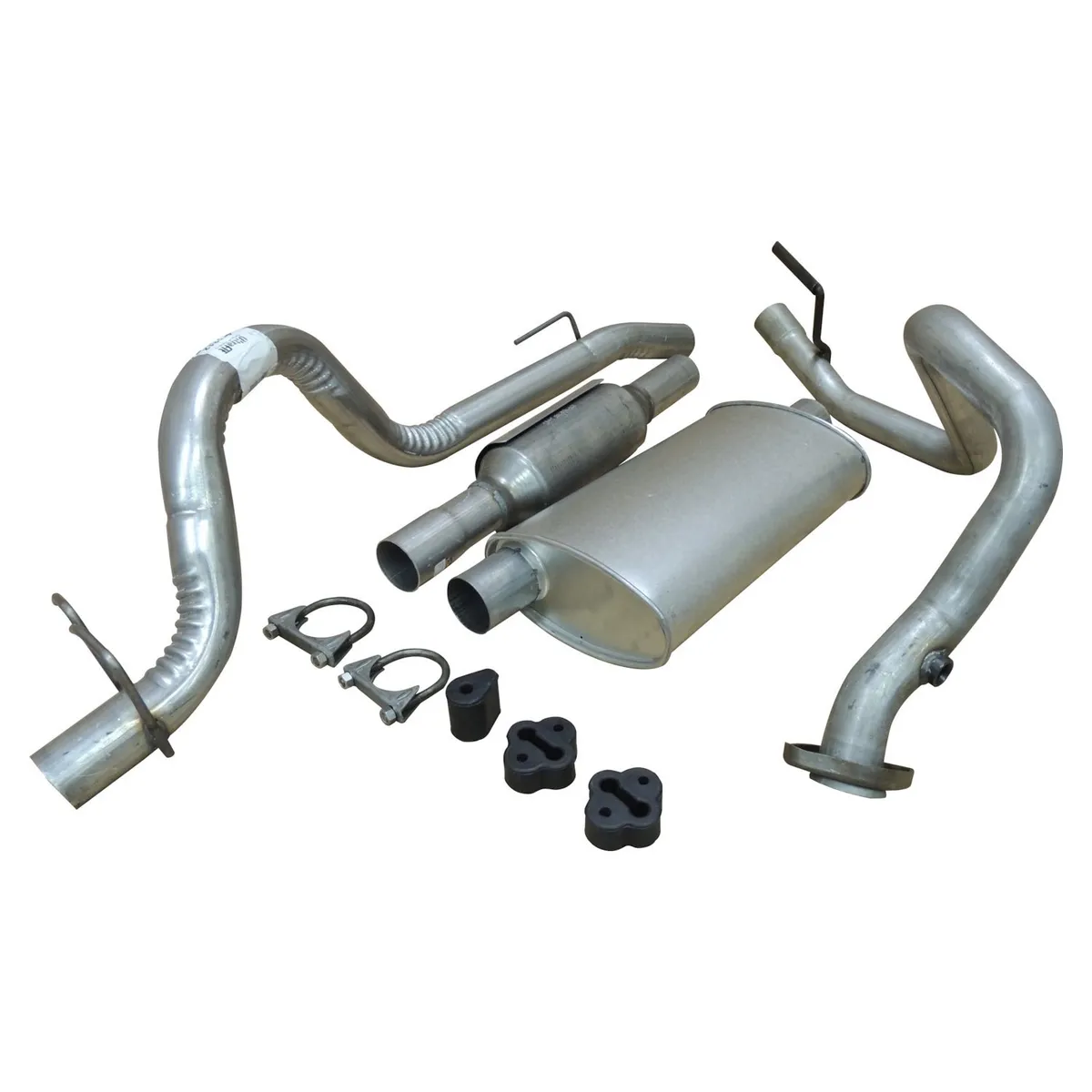 Crown Automotive Jeep Replacement 1993-1995 Wrangler YJ with 2.5L engine; Muffler & Tailpipe