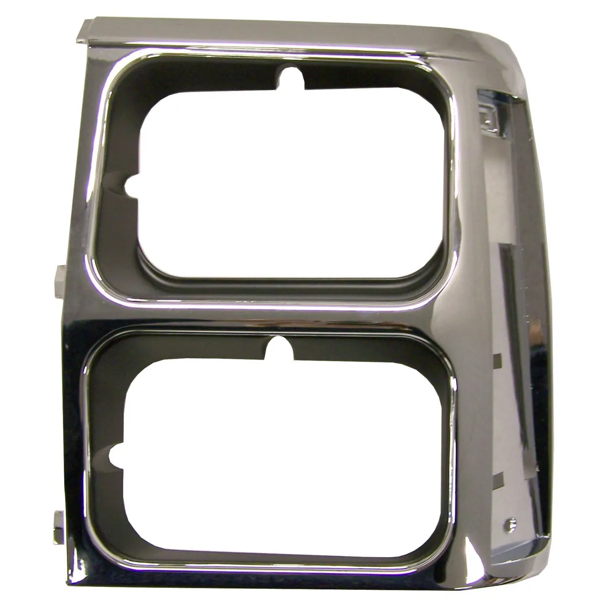 Crown Automotive Jeep Replacement 1984-1990 Cherokee XJ Left side; Black/Chrome bezel