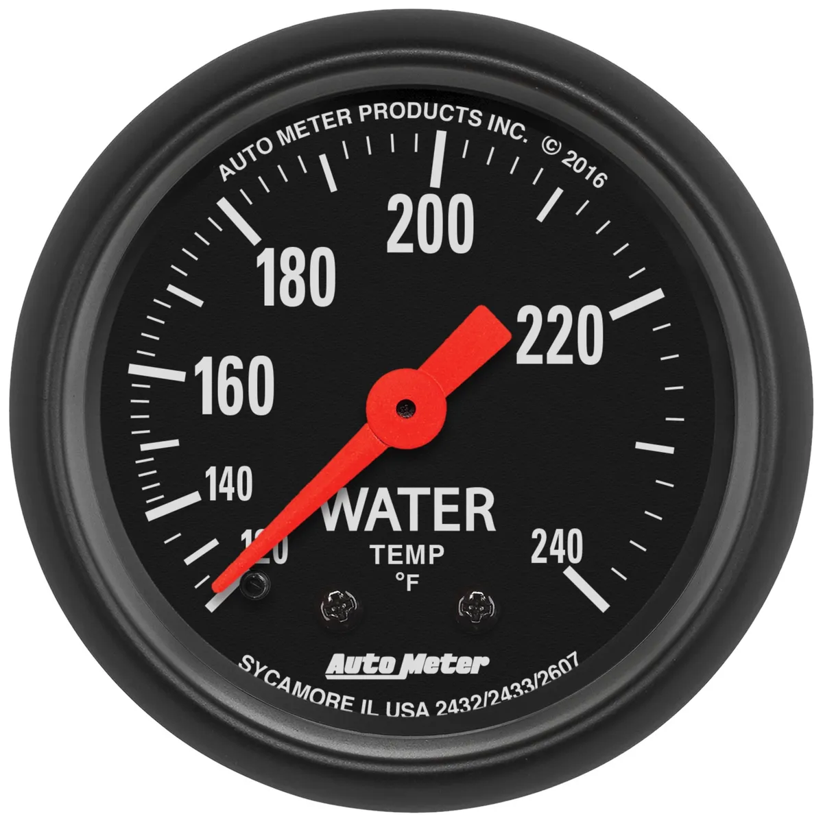 Gauge, Water Temp, 2 1/16", 120-240?F, Mechanical, Z Series product image