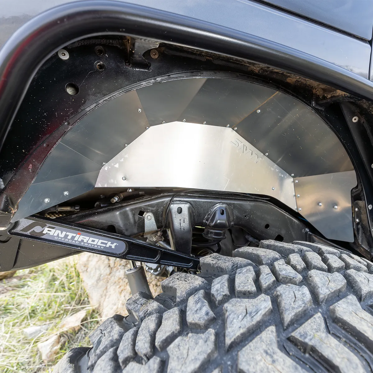 0718 Wrangler Rear Fender Inner Liner Raw product image