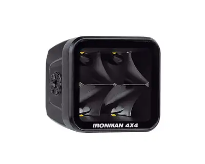 Ironman 4x4 3.2in Bright 40w LED Cube Ligh Spot Beamclear