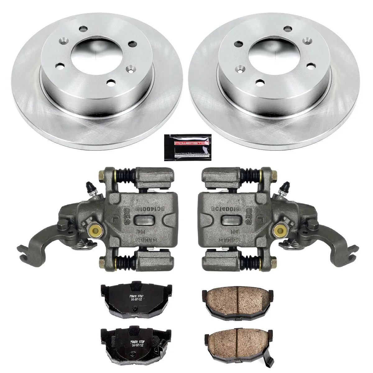 Z17 Direct Replacement Kit: Rotors; Ceramic Pads; Calipers product image
