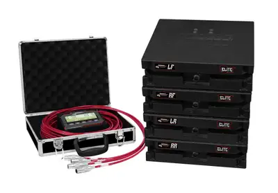 Longacre Scale Set Elite Wired 15in Pads 3500lbs