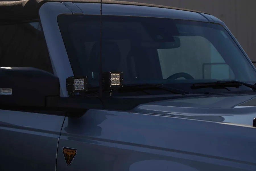 Fishbone Offroad Cowl Pod Light Bracket Set for 2022 & Up Ford Bronco FB21350 product image
