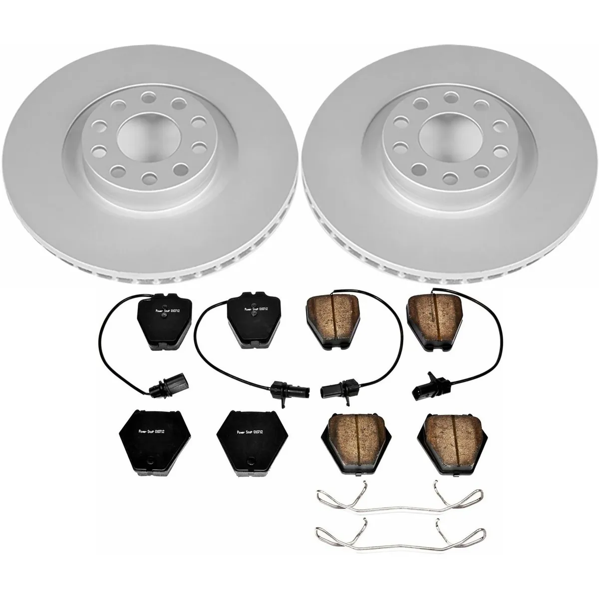 Z23 Sport Geomet Coated Rotor Kit For European Vehicles: Genuine Geomet Fully Coated Rotors; Carbon-Fiber Ceramic Pads W/Hardware product image