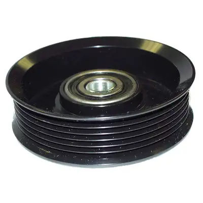 Crown Automotive Jeep Replacement 1981-1983 Cherokee SJ w/ 4.2L engine; Diameter: 3.95in -100mm; 6 Grooves 1981-1983 CJ-5 CJ w/ 4.2L 258 engine; w/o AC w/o Emission Pump; Diameter: 3.95in -100mm; 6 Grooves 1981-1986 CJ-7 CJ w/ 4.2L 258 engine; w/o AC w/o Emission Pump; Diameter: 3.95i