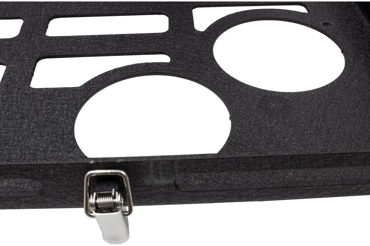0718 Wrangler Tailgate Table Black Textured Powder Coat 10 Gauge Steel product image